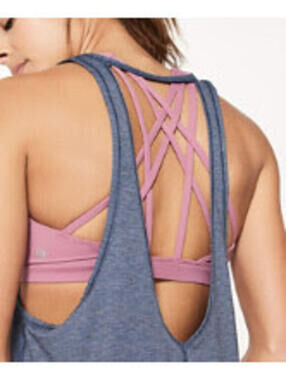 Lululemon Intended Tank-Heathered Dark Cobalt-12